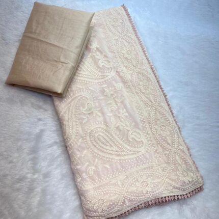 Chikankari Saree