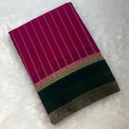 Crepe georgette sarees